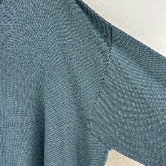 Eileen Fisher Organic Cotton Lightweight Oversized Long Sleeve Knit - Picture 3 of 7